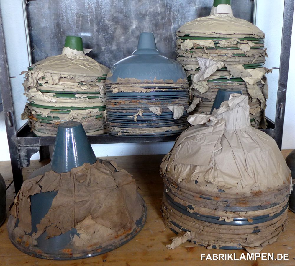 Factory lamps, old stock